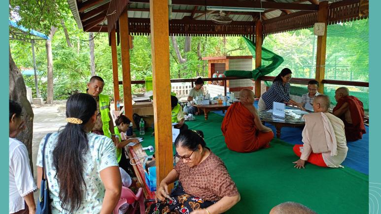Mobile Clinic Support by Pyi Gyi Khin Organization in Earthquake-Affected Areas of Sagaing Region (Mobile Team Batch (4) for Sagaing)
