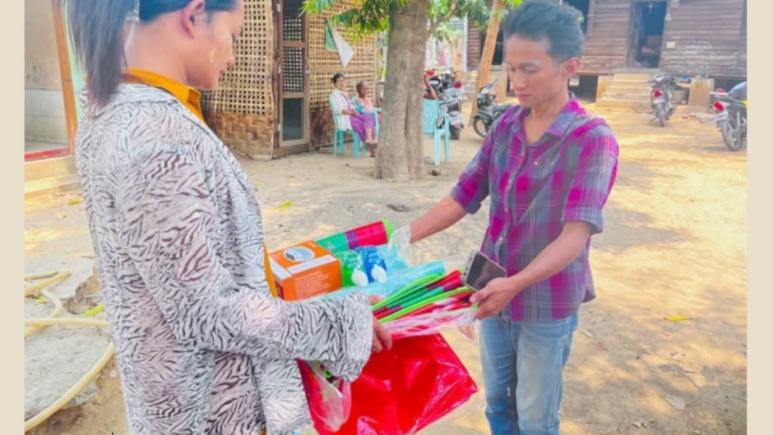Donation to Earthquake Affected People in Sagaing, Sagaing Region (2nd time)
