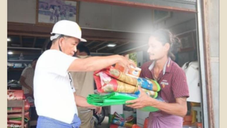 Donation to Earthquake Affected People in Sagaing, Sagaing Region (2nd time)