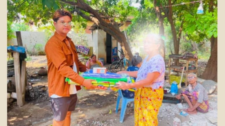 Donation to Earthquake Affected People in Sagaing, Sagaing Region (2nd time)