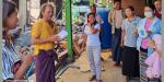 ငလျင်ဒဏ်ခံစားနေရသော ပျဉ်းမနားမြို့၊ နေပြည်တော်သို့ ပြည်ကြီးခင်အသင်း သွားရောက်လှူဒါန်းခြင်း